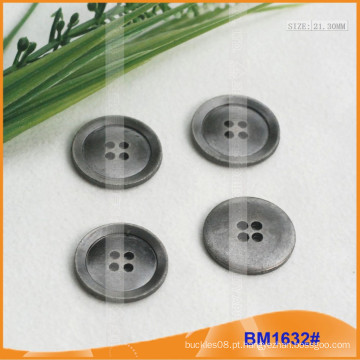 Botão de liga de zinco e botão de metal e botão de costura de metal BM1632